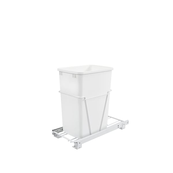 Rev-A-Shelf Steel; Plastic, White, 10.63 in W, 19 in H, 22 in D - RV-12PB