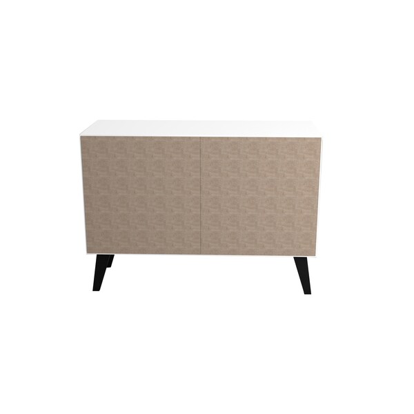 Manhattan Comfort Amsterdam Double Side Table 2.0 With 3 S - 144AMC205