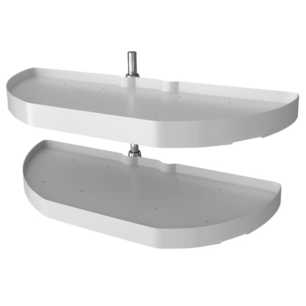 Rev-A-Shelf Plastic; Steel, White, 21.5 in W, 15.88 in H, 31 in D - 6882-31-11-570