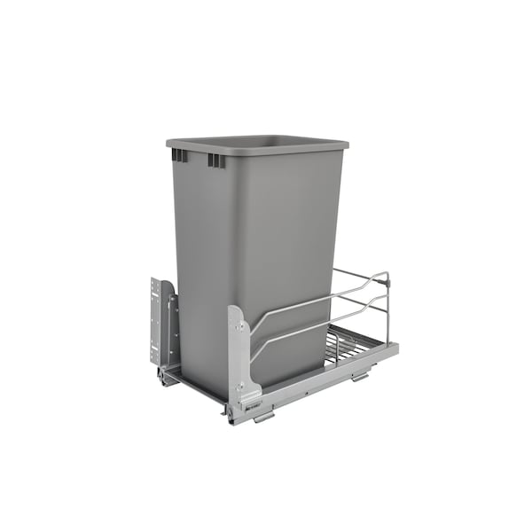 Rev-A-Shelf Steel; Plastic, Metallic Silver, 10.88 in W, 22.88 in H, 22.25 in D - 53WC-1550SCDM-117