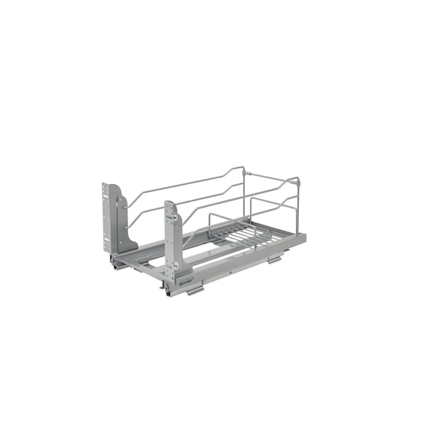 Rev-A-Shelf Steel; Plastic, Metallic Silver, 10.88 in W, 22.88 in H, 22.25 in D - 53WC-1550SCDM-117