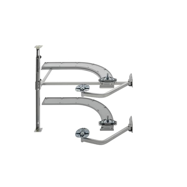 Rev-A-Shelf Medium Density Fiber (MDF); Steel, Natural Maple, 37.63 in W, 24.44 in H, 21.56 in D - 5372-18-MP-L