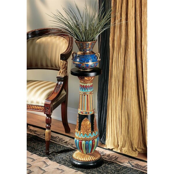 Design Toscano Regal Luxor Sculptural Pedestals, PK 2 - AH920234