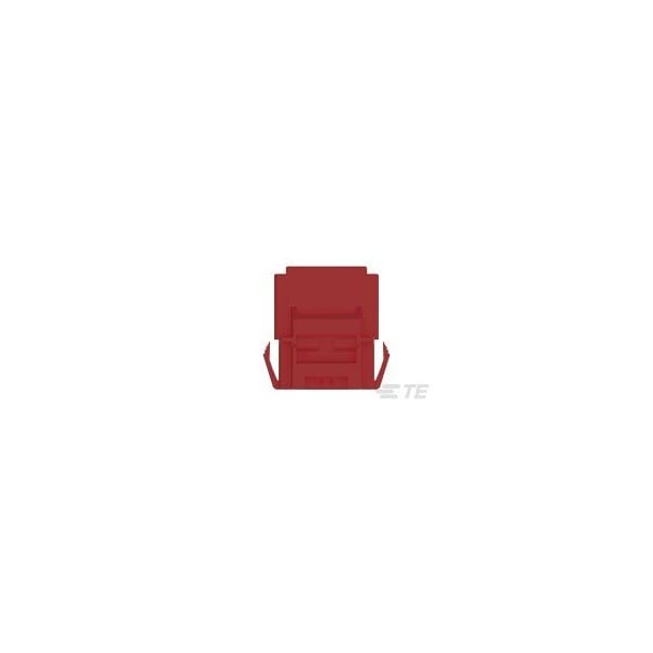 Te Connectivity Ptl 1X4 Cap Panel Mt Hitemp Key B Red - 6-1971772-4