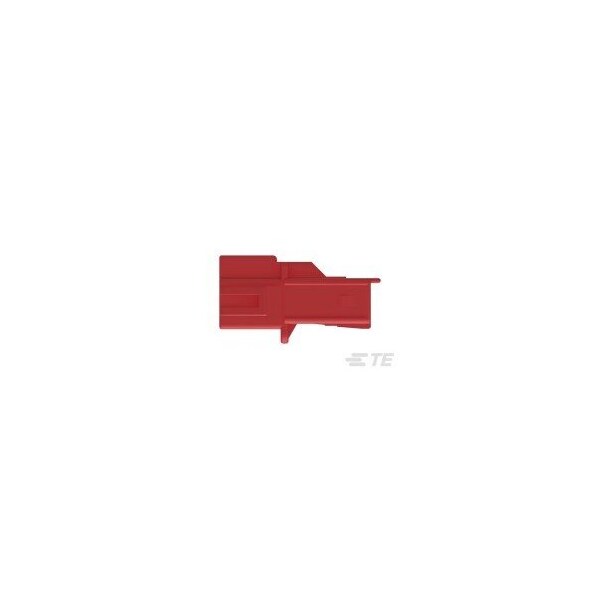Te Connectivity Ptl 1X4 Cap Panel Mt Hitemp Key B Red - 6-1971772-4