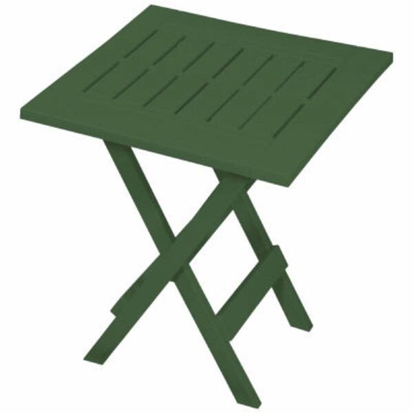 Gracious Living 5 x 19 x 25 in. Folding Table - Hunter Green - 100573