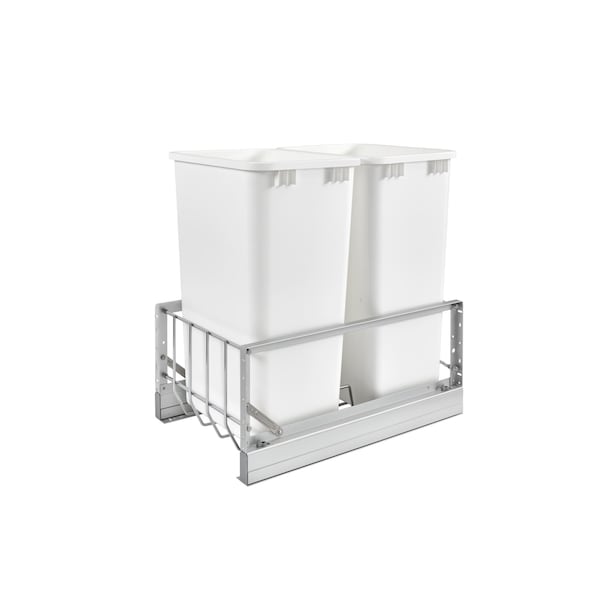 Rev-A-Shelf Aluminum; Steel; Plastic, Aluminum, 14.81 in W, 22.94 in H, 22.13 in D - 5349-2150DM-2