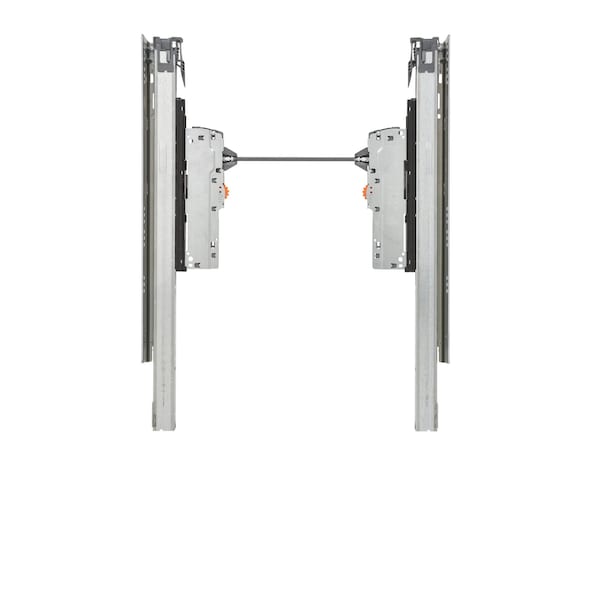 Rev-A-Shelf Accessory, ABS, Gray, 3.5 in W, 1.75 in H, 9 in D, 9 in L, Gray - 4WC-TOKIT-15