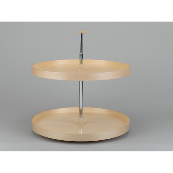 Rev-A-Shelf Maple Veneer, Light Brown, 28 in W, 26 in H, 28 in D, 28 in L, Light Brown - LD-4BW-062-28-1
