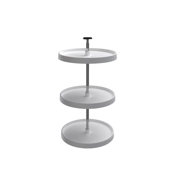 Rev-A-Shelf Polystyrene, White, 20 in W, 31 in H, 20 in D, 20 in L, White - 3073-20-11-531