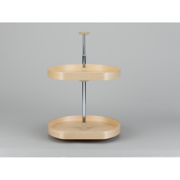 Rev-A-Shelf Maple Veneer, Light Brown, 20 in W, 26 in H, 20 in D, 18.5 in L, Light Brown - LD-4BW-262-20-1