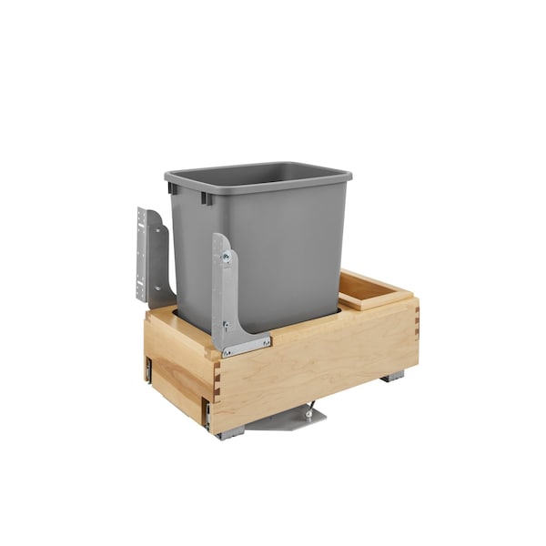 Rev-A-Shelf Maple Veneer, Light Brown, 12 in W, 19.25 in H, 21.75 in D, 21.75 in L, Light Brown - 4WCBM-15DM-1