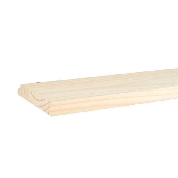 Waddell Waddell 9 in. W X 24 in. D Beige Wood Unfinished Shelf - 1370