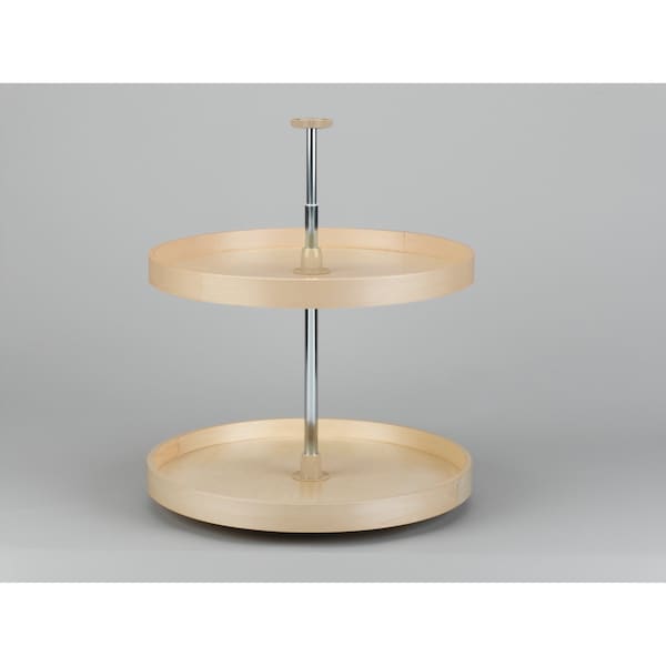Rev-A-Shelf Maple Veneer, Light Brown, 24 in W, 26 in H, 24 in D, 24 in L, Light Brown - LD-4BW-062-24-1