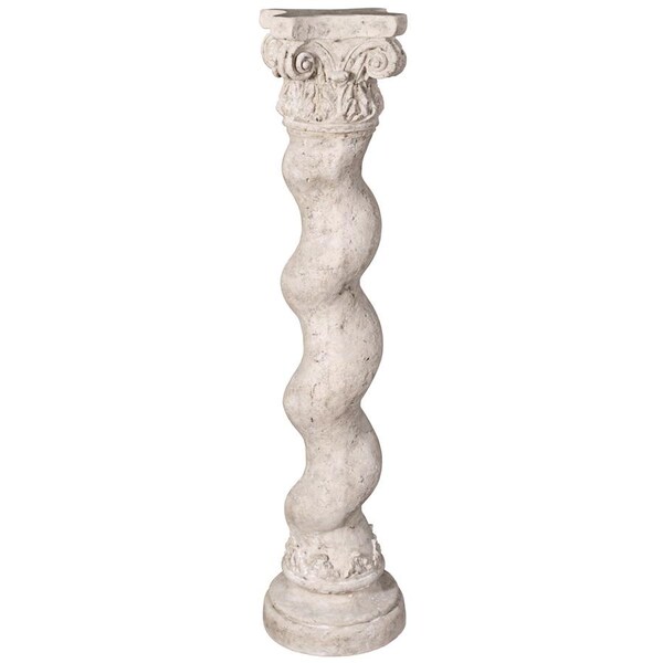Design Toscano Capitoline Barley Corkscrew Column Statuary Pedestal: Giant - NE60303