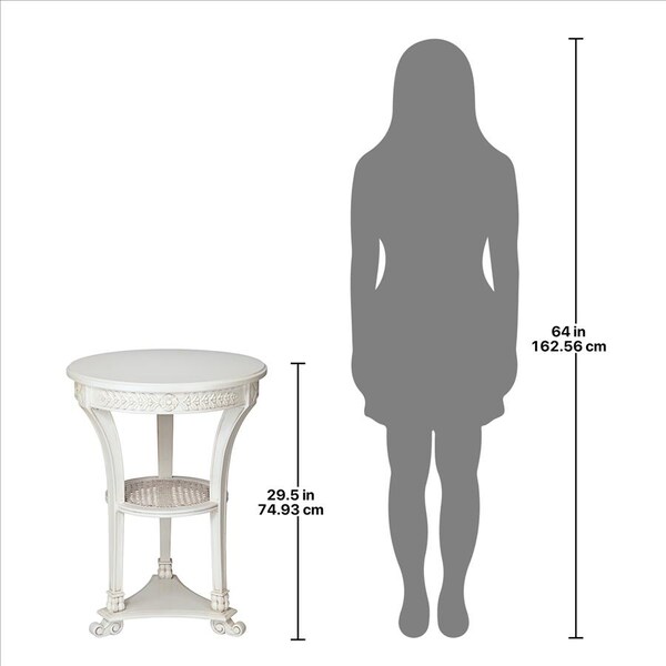 Design Toscano Lanquedoc French-Style Pedestal Table - AF57623