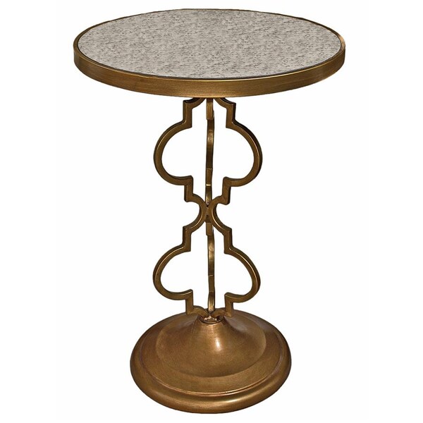 Design Toscano Film Noir Art Deco Mirrored Accent Table - MH40440