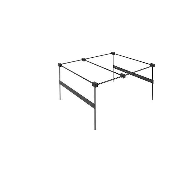 Rev-A-Shelf Steel, Silver, 15.88 in W, 9.75 in H, 19.25 in L, Silver - RAS-LGFD-52