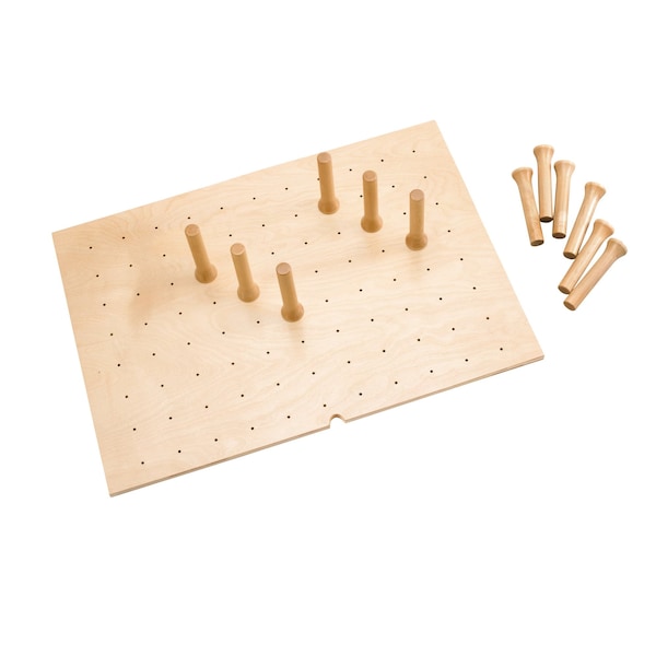 Rev-A-Shelf Drawer Insert, Maple Veneer, Natural, 30.25 in W, 0.6 in H, 21.25 in D, 21.25 in L, Light Brown - 4DPB-3021