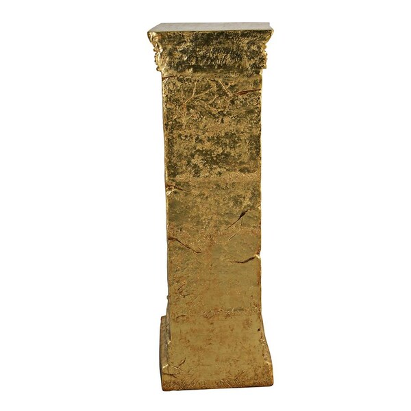 Design Toscano Egyptian Cat Goddess Bastet Pedestal Statue - NE75327