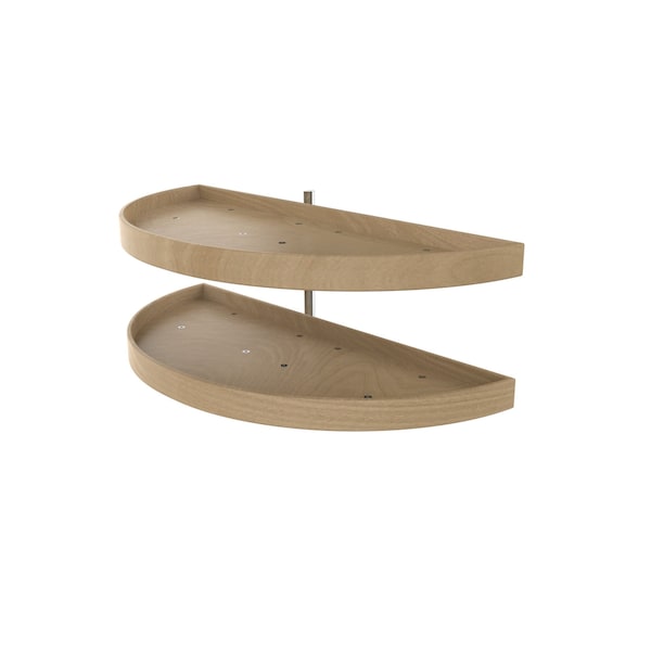 Rev-A-Shelf Maple Veneer, Light Brown, 37.75 in W, 16 in H, 37.75 in D, 20.18 in L, Light Brown - 4WLS882-38-570