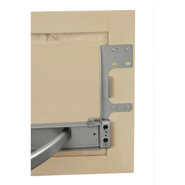 Rev-A-Shelf Steel, Light Brown, 35.75 in W, 20.8 in H, 35.75 in D, 18.63 in L, Light Brown - 582-18-LMP