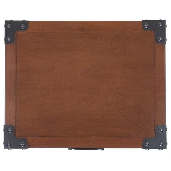 Safavieh Dunstan Accent Table- Autumn Leaf - 25.5 x 15 x 19 in. - AMH5720D