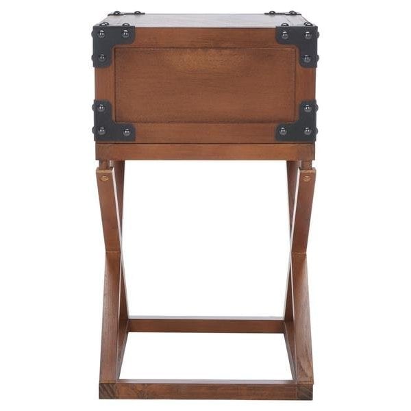Safavieh Dunstan Accent Table- Autumn Leaf - 25.5 x 15 x 19 in. - AMH5720D