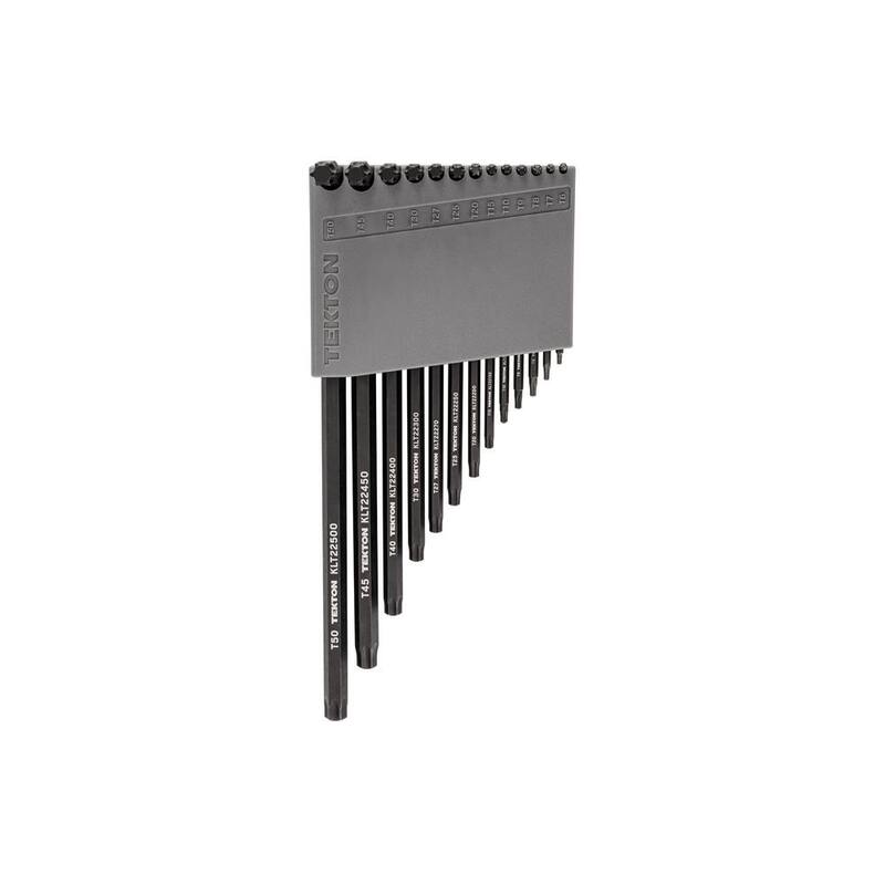 TEKTON Star L- Key Set with Holder, 13-Piece (T6-T50) - KLT91402