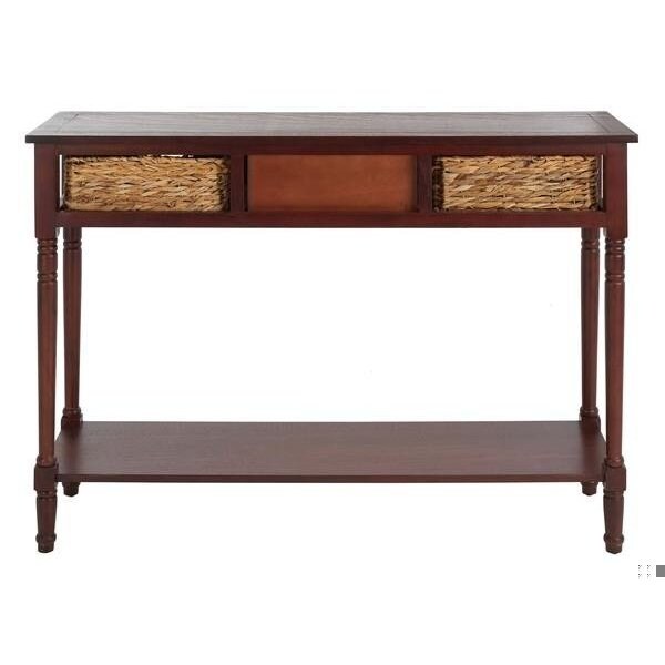 Safavieh Christa Console Table- Cherry - 31.5 x 13.4 x 44.5 in. - AMH5737C