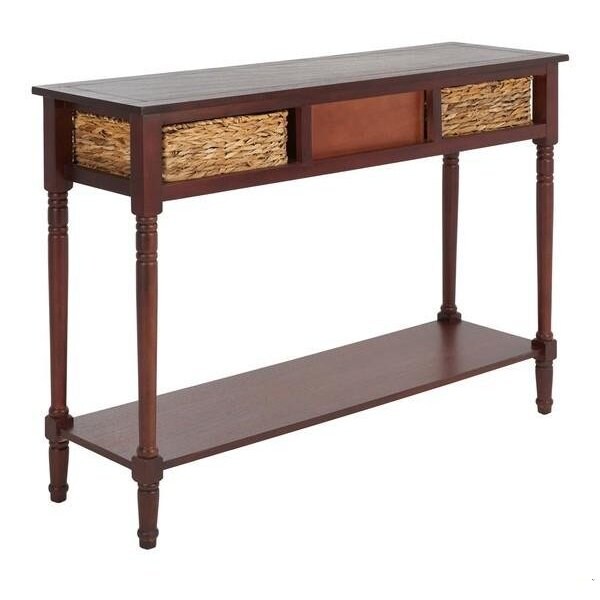 Safavieh Christa Console Table- Cherry - 31.5 x 13.4 x 44.5 in. - AMH5737C