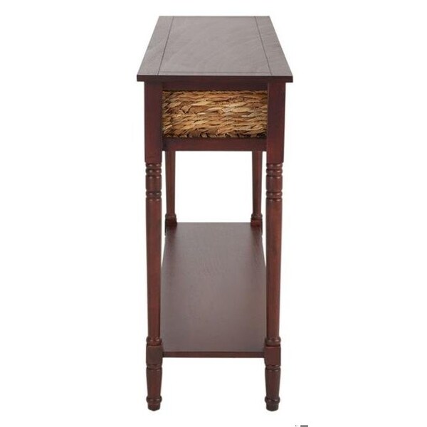 Safavieh Christa Console Table- Cherry - 31.5 x 13.4 x 44.5 in. - AMH5737C