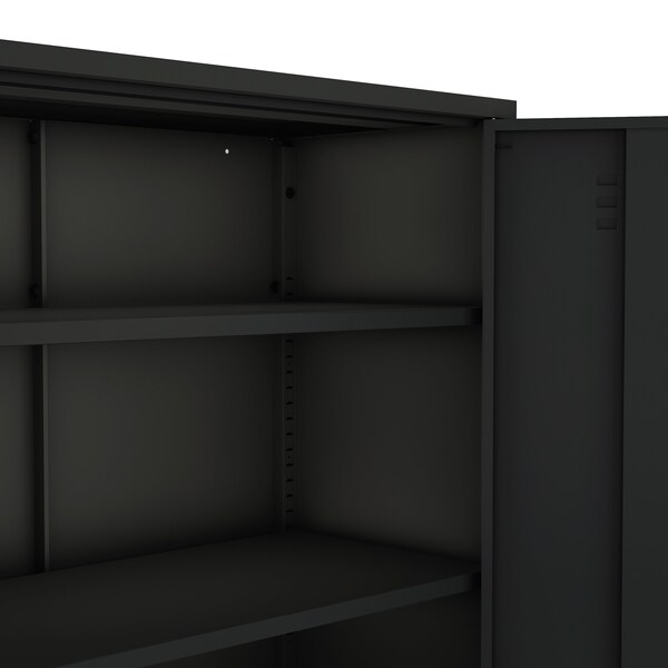 Manhattan Comfort Naomi 31.5in Accent Cabinet in Black - AF006-BK