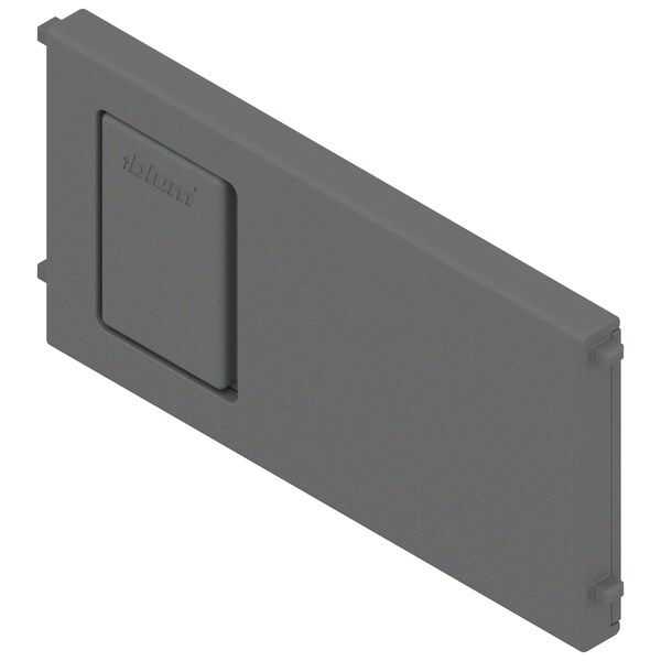 Blum 4in.W Gray Narrow Ambia Cross Divider - ZC7Q010SS