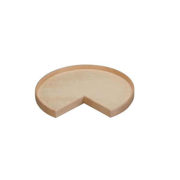 Rev-A-Shelf Maple Hardwood, Light Brown, 28 in W, 3.78 in H, 28 in D, 18.18 in L, Light Brown - LD-4NW-401-28BS-1