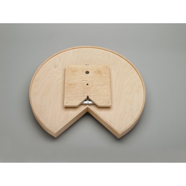 Rev-A-Shelf Maple Hardwood, Light Brown, 28 in W, 3.78 in H, 28 in D, 18.18 in L, Light Brown - LD-4NW-401-28BS-1
