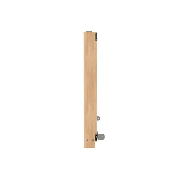 Rev-A-Shelf Maple Veneer, Light Brown, 3 in W, 23.93 in H, 20.75 in L, Light Brown - 448-BSKS-3C