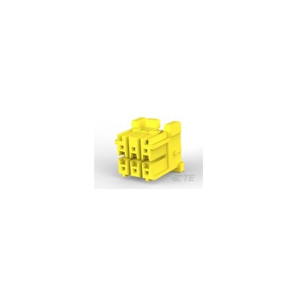 Te Connectivity PLUG HOUSING 6POS KEYING-D NEW GIC3.3 - 4-1971905-3