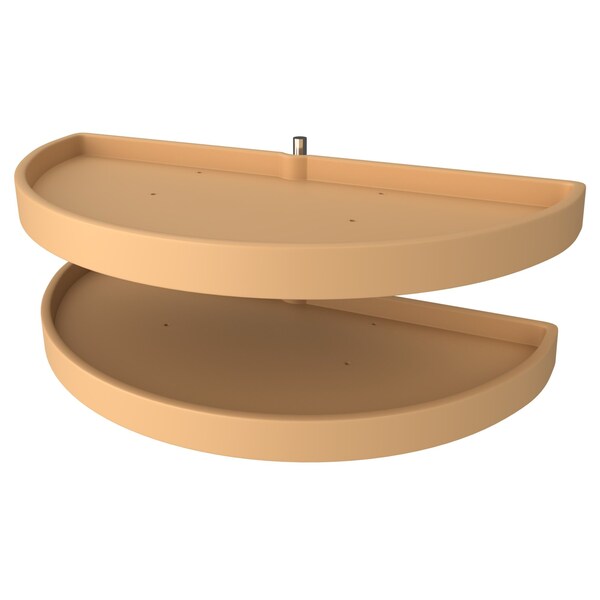 Rev-A-Shelf Plastic; Steel, Almond, 21.8 in W, 15.88 in H, 39 in D - 6882-39-15-570