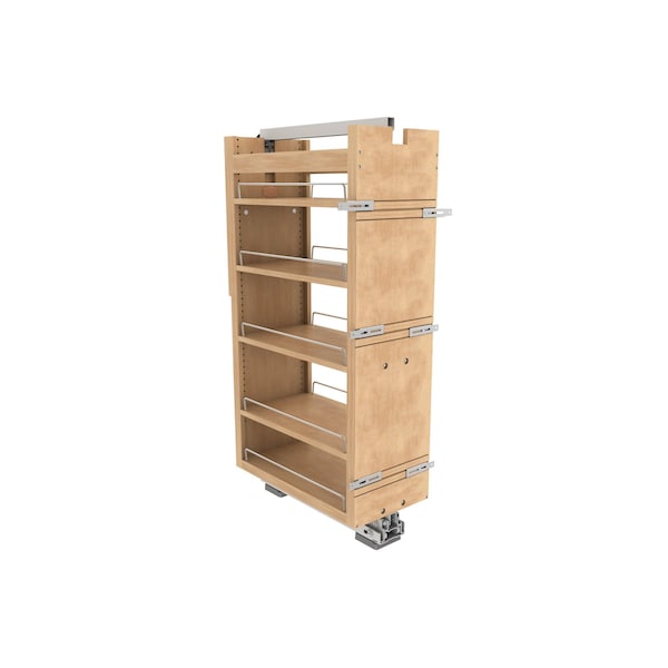 Rev-A-Shelf Maple Veneer, Light Brown, 11 in W, 43.65 in H, 23.67 in L, Light Brown - 448-TPF43-11-1