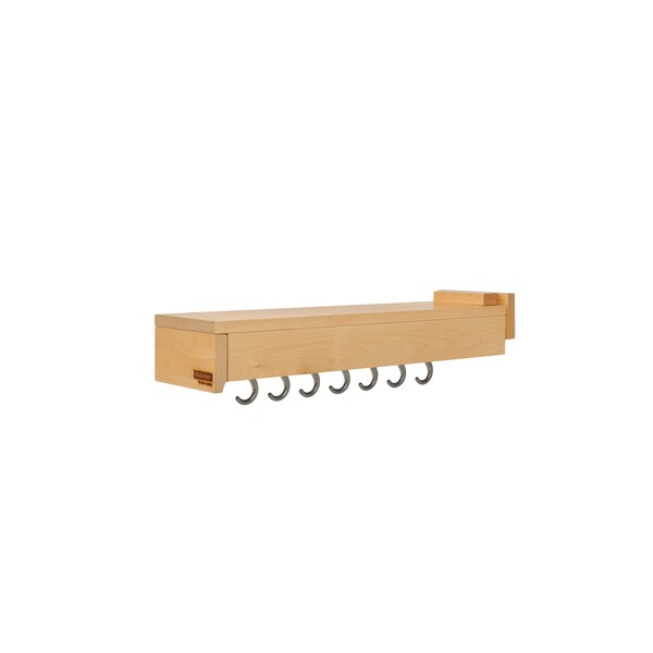 Rev-A-Shelf Maple Wood; Steel, Natural Maple, 6 in W, 5.06 in H, 22 in D - GLD-W22-BC-7