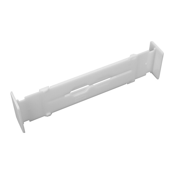 Simplify Plastic, White, 0.5 in W, 12.83 in D, 12.83 in L - 3751