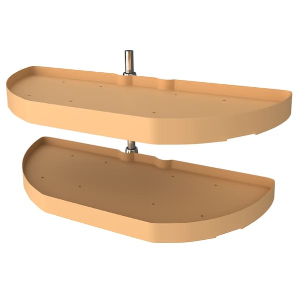 Rev-A-Shelf Plastic; Steel, Almond, 21.5 in W, 15.88 in H, 31 in D - 6882-31-15-570