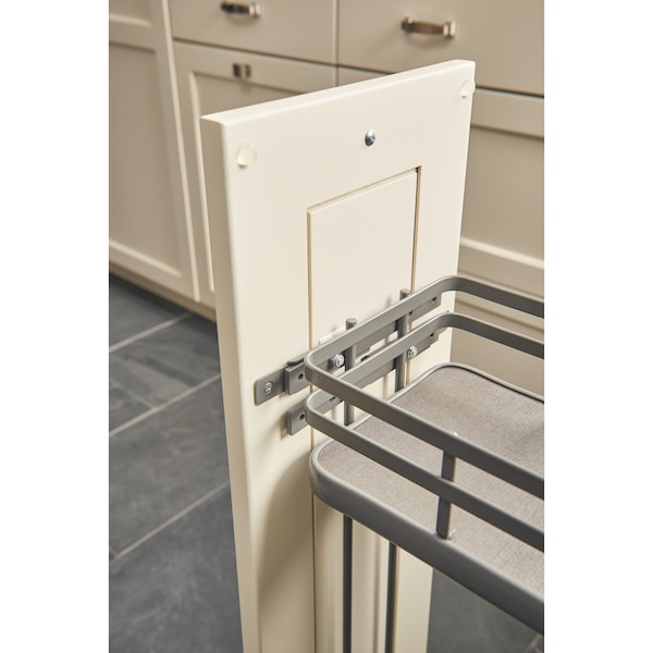 Rev-A-Shelf Steel, Orion Gray, 7.25 in W, 24.5 in H, 21.69 in D, 21.69 in L, Orion Gray - 5322-BCSC-6-FOG