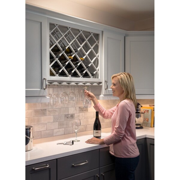 Hardware Resources 45"Hx25" W Alder Wine Bottle Lattice - WR45-2ALD