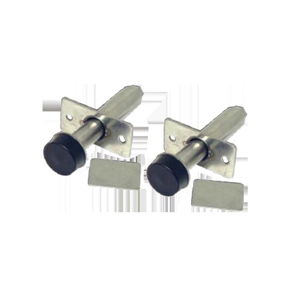 Cerrar JW-2-591 Stainless Steel Spring Push Rods Spring Loaded, 2PK - CE2444139