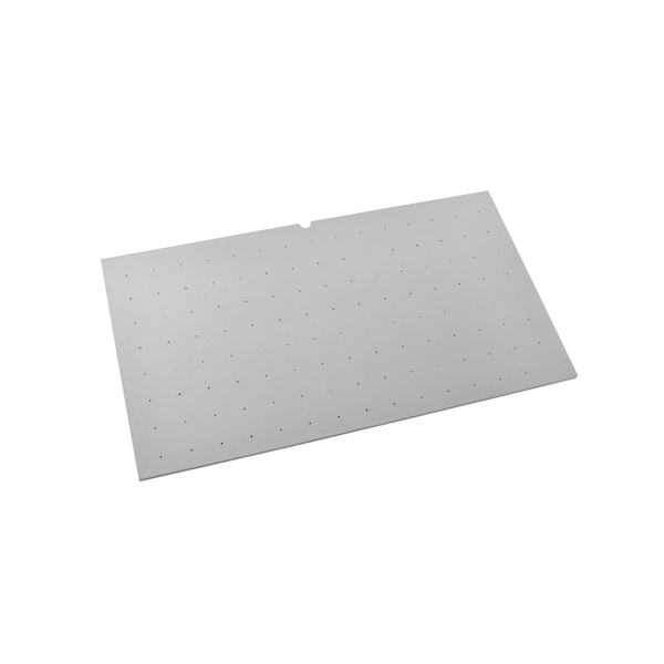 Rev-A-Shelf Drawer Insert, Maple Veneer, Silver, 39.13 in W, 0.63 in H, 21.25 in D, 21.25 in L, Gray - 4DPBG-3921-1