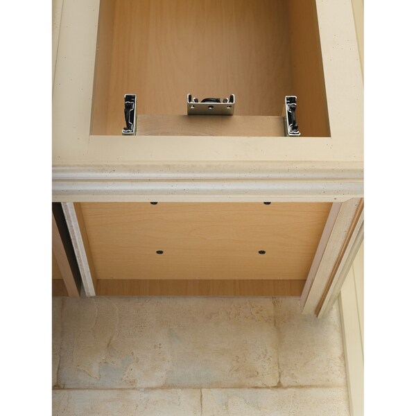 Rev-A-Shelf Maple Veneer, Light Brown, 5 in W, 26.15 in H, 10.75 in D, 10.75 in L, Light Brown - 448-BBSCWC-5C