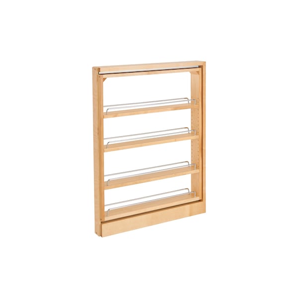 Rev-A-Shelf Maple Wood; Steel, Natural Maple, 3 in W, 30 in H, 23 in D - 432-BFBBSC-3C