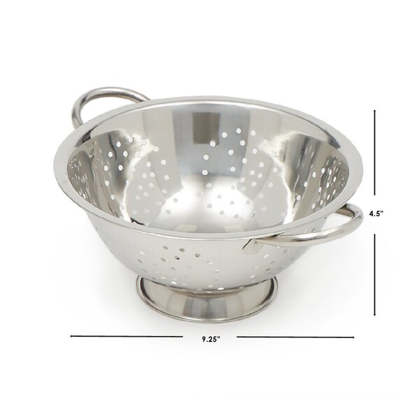 Home Basics 14/1 Stainless Steel, Silver, 9.25 in W, 4.6 in H, 12 in L - ZOR96075